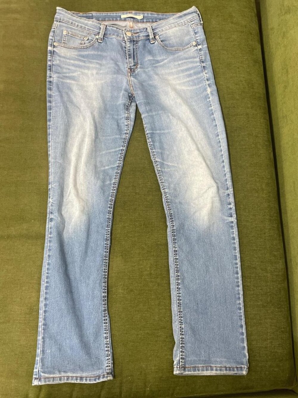 Levi's 518 Women's Light Blue Wash Denim Jeans
